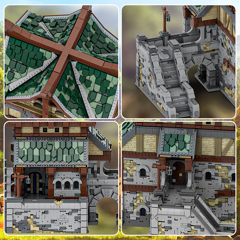 proudspire manor building set | elder scrolls | lego compatible - 7