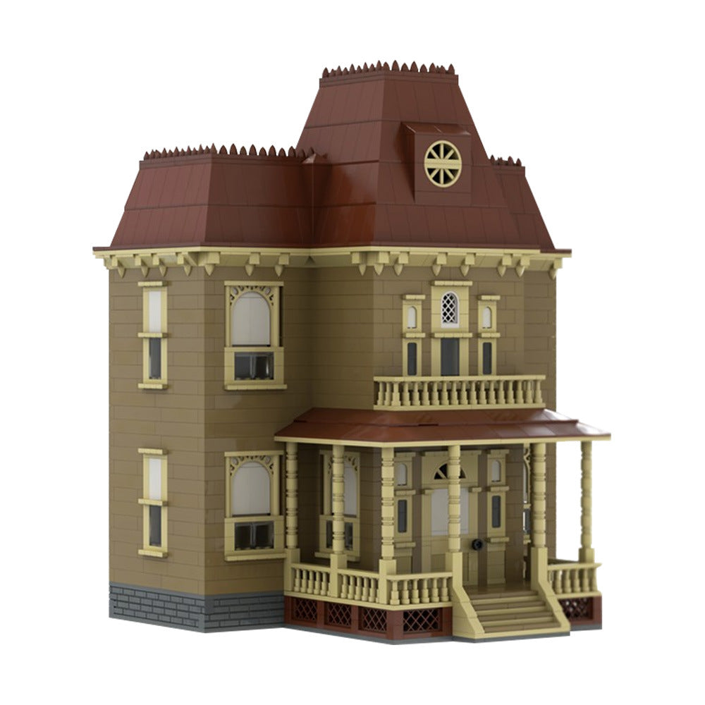 Psycho House Building Kit | LEGO-Compatible MOC - 1