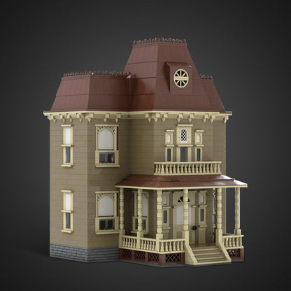 Psycho House Building Kit | LEGO-Compatible MOC - 3