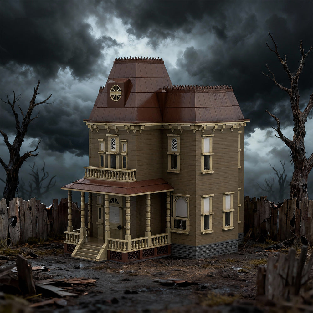 psycho house building kit | moc-27789 - 1