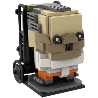 Psychological Thriller Villain BrickHeadz Building Kit | LEGO-Compatible MOC - 1
