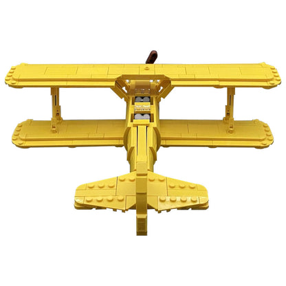 PT-17 Stearman Building Kit | LEGO-Compatible MOC - 4