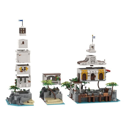 Puerto Santa Maria Harbor Light MOC Lighthouse Building Kit - 5