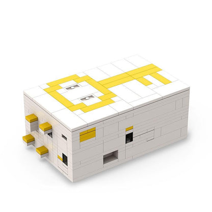 Puzzle Box MOC Building Kit | Lock And Key Mechanical Puzzle Model - 3