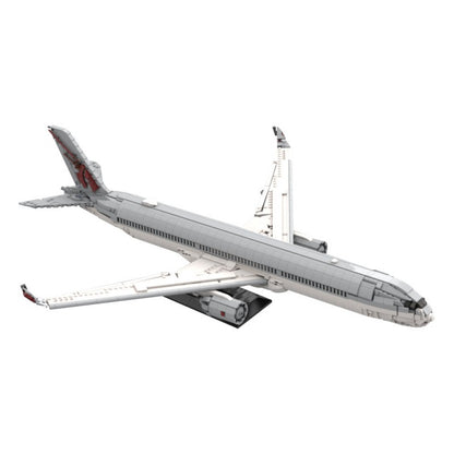 qatar airways airbus a350-1000 building kit | moc-233729 - 1