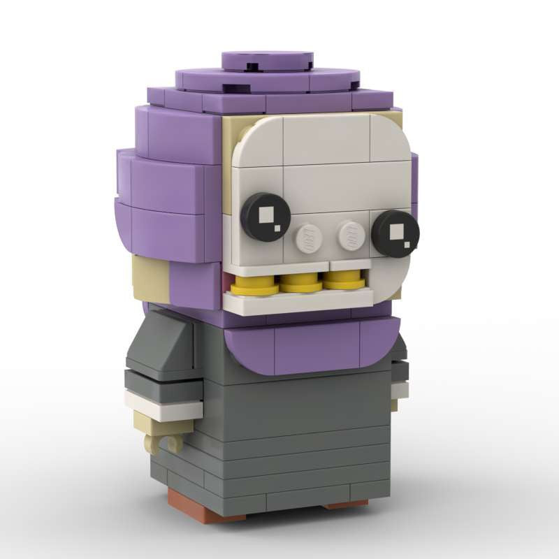 quirinus quirrell moc brickheadz building | harry potter | compatible with lego - 3