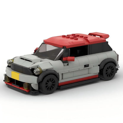 R56-Style Compact Sport Hatchback MOC Building Kit | Mini Car Model - 1