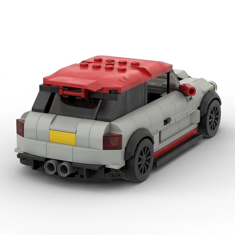 R56-Style Compact Sport Hatchback MOC Building Kit | Mini Car Model - 2