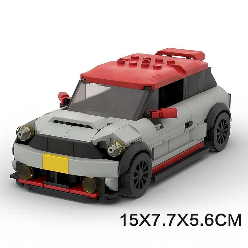 R56-Style Compact Sport Hatchback MOC Building Kit | Mini Car Model - 6