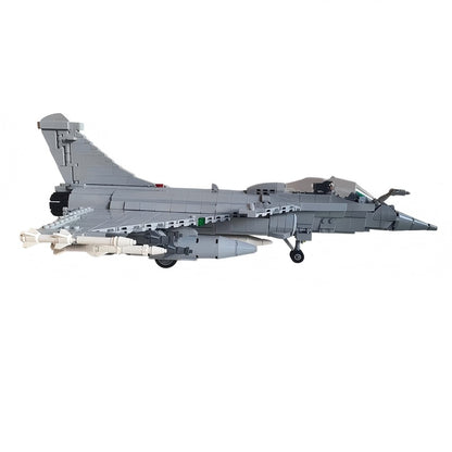 Rafale M Fighter Jet MOC Building Kit | 1:35 Scale Model - 2