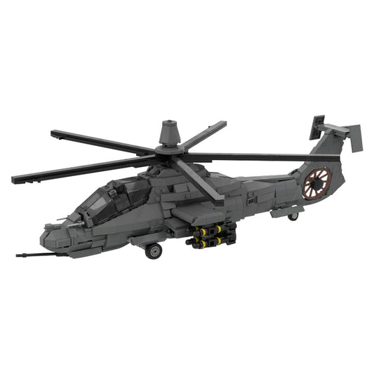 rah-66 comanche helicopter building set | 1:35 | moc-208482 - 2