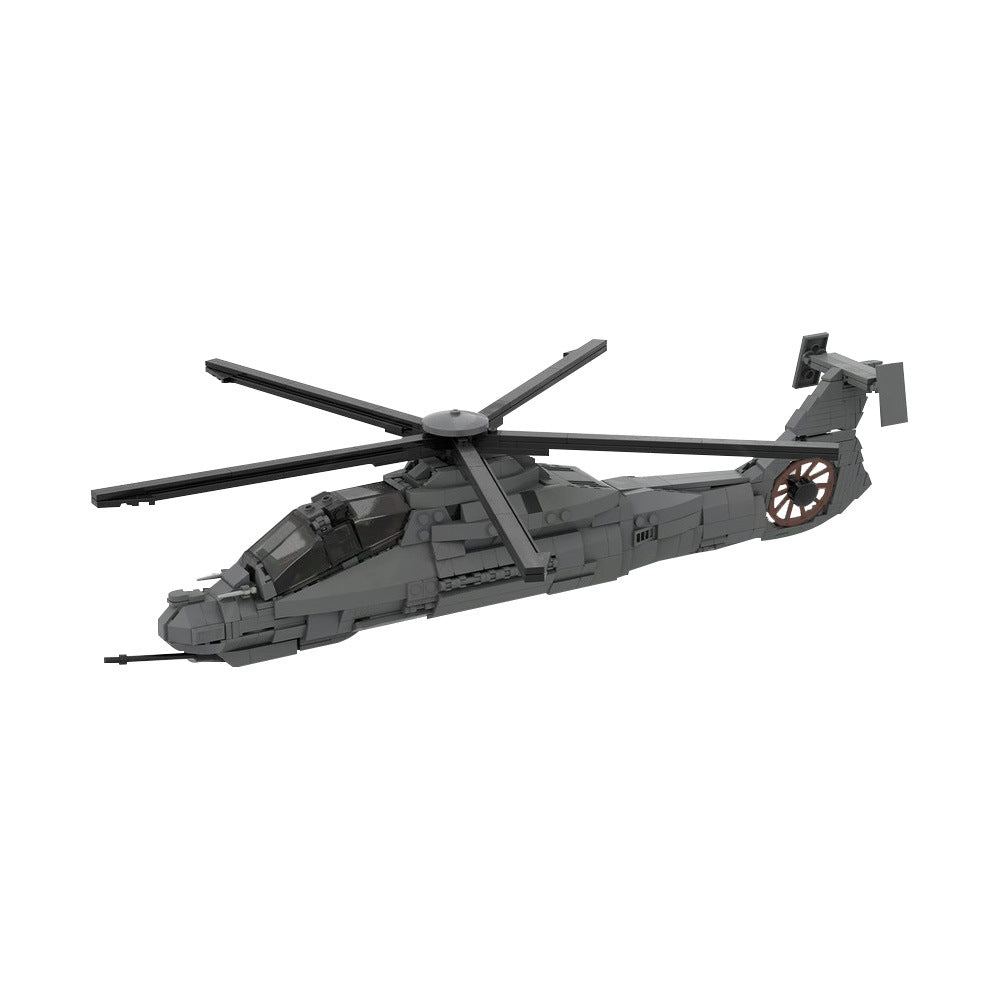 rah-66 comanche helicopter building set | 1:35 | moc-208482 - 5