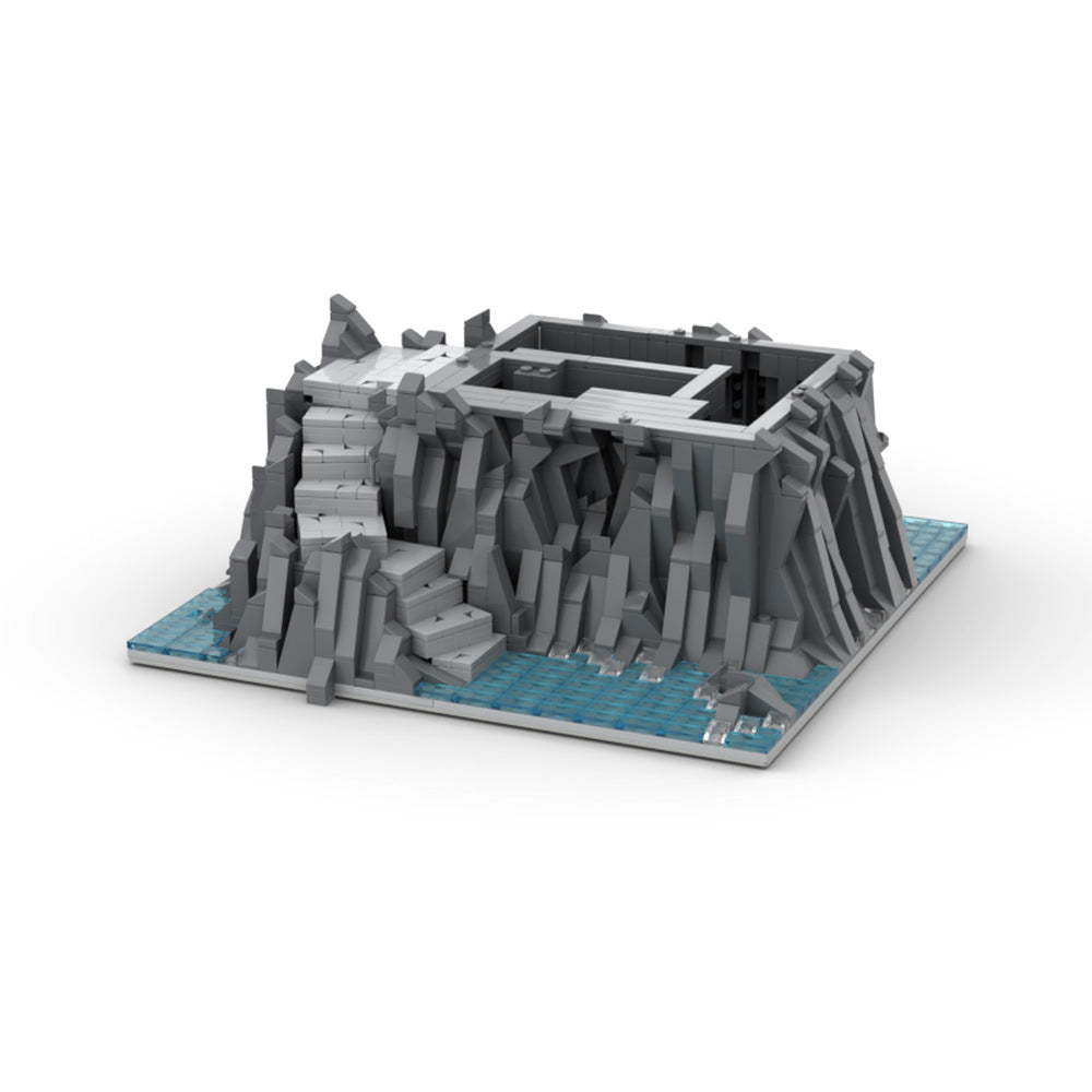 Raised Baseplate For Castle Sets | LEGO-Compatible MOC - 1
