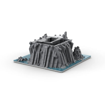 Raised Baseplate For Castle Sets | LEGO-Compatible MOC - 2