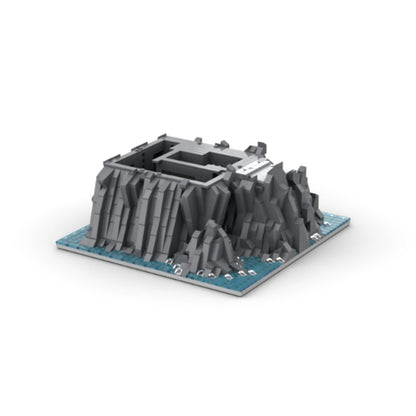 Raised Baseplate For Castle Sets | LEGO-Compatible MOC - 3
