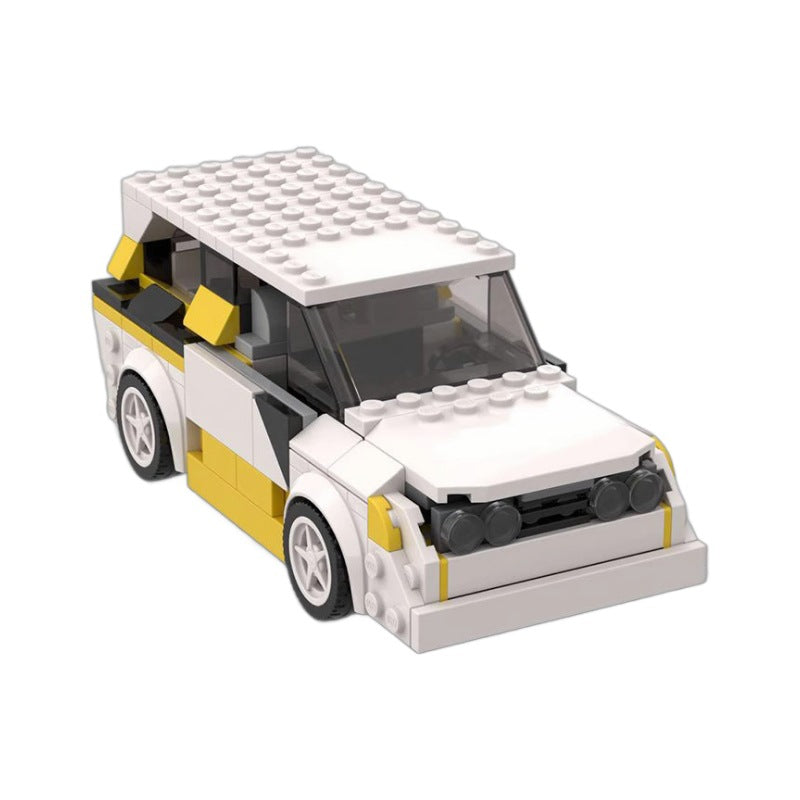 Rally Hatchback Building Kit | LEGO-Compatible MOC - 1