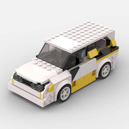 Rally Hatchback Building Kit | LEGO-Compatible MOC - 2