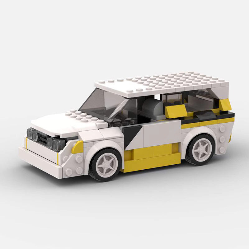 Rally Hatchback Building Kit | LEGO-Compatible MOC - 3