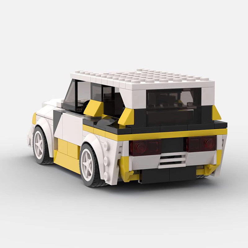 Rally Hatchback Building Kit | LEGO-Compatible MOC - 5