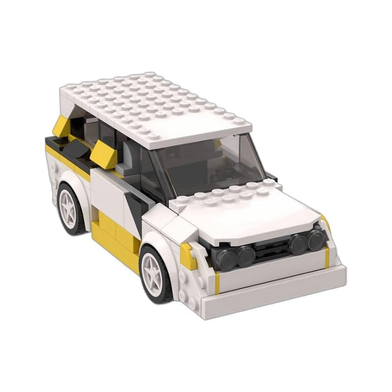 Rally Hatchback MOC Building Kit | Compact Racing Vehicle Model - 1