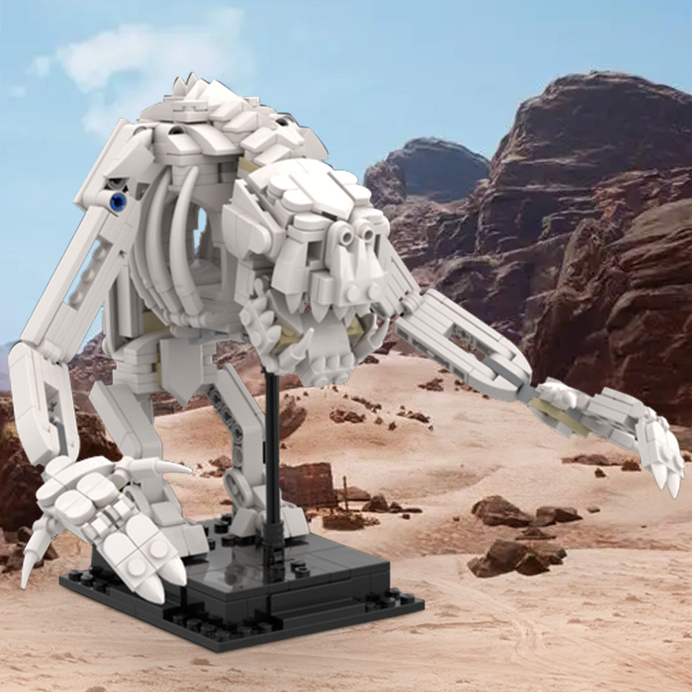 rancor skeleton dinosaur fossils | star wars | moc-114820 - 1