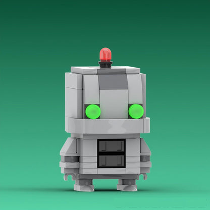 ratchet and clank brickhead building kit | lego compatible moc - 2