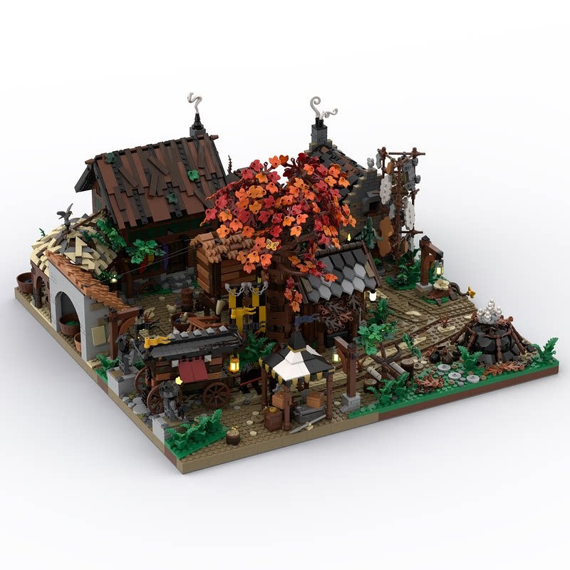 Ravensdale Medieval Outskirts Village MOC Building Kit - 1