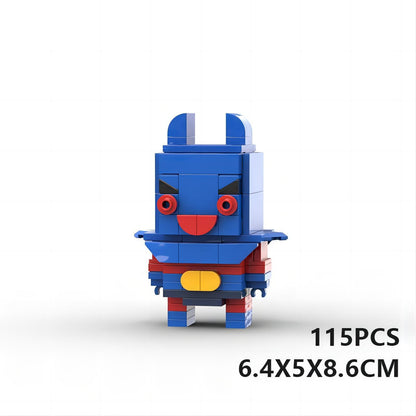 ray demon brickheadz moc building set | lego-compatible - 1