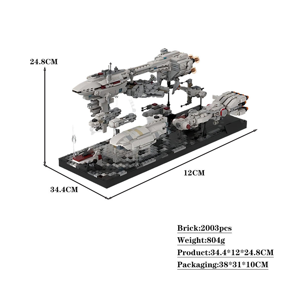 rebel fleet building set | star wars | moc-71664 - 4
