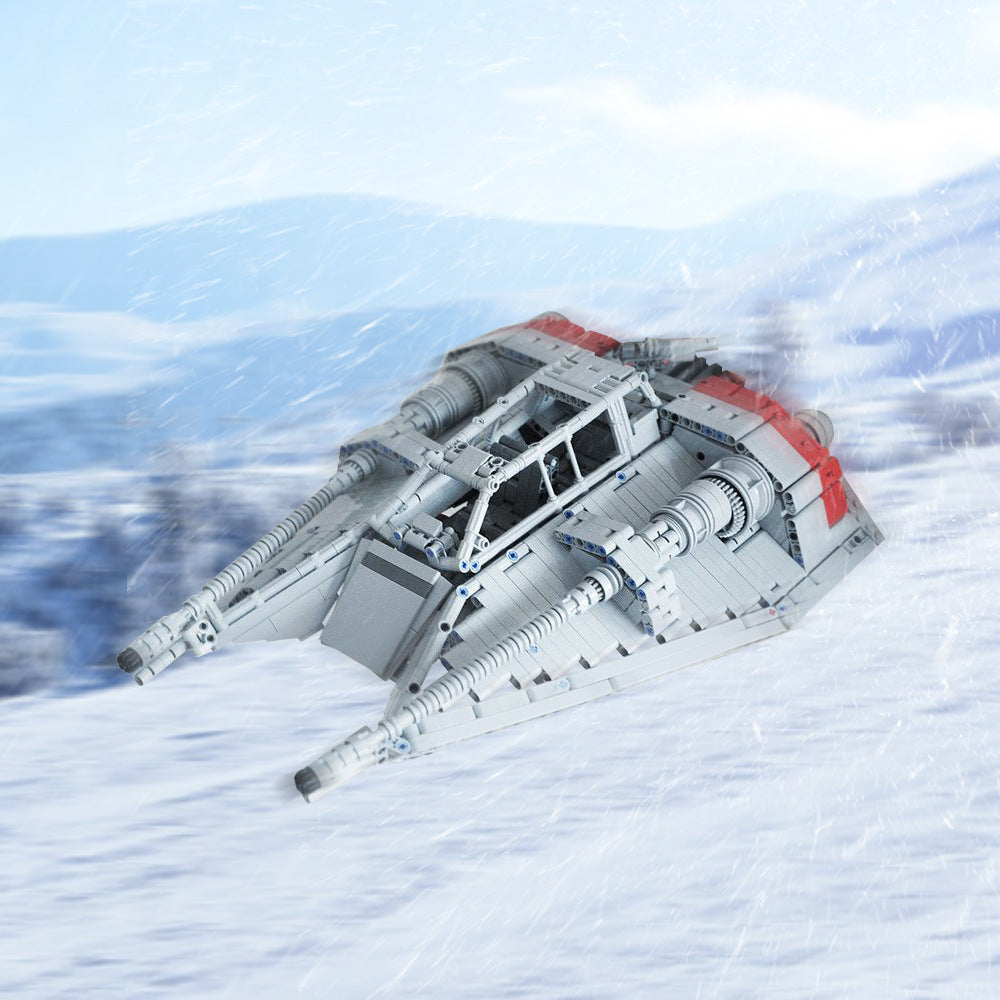 rebel snowspeeder building set | star wars | moc-1671 - 1