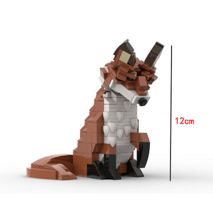 Red Fox Building Kit | LEGO-Compatible MOC - 4