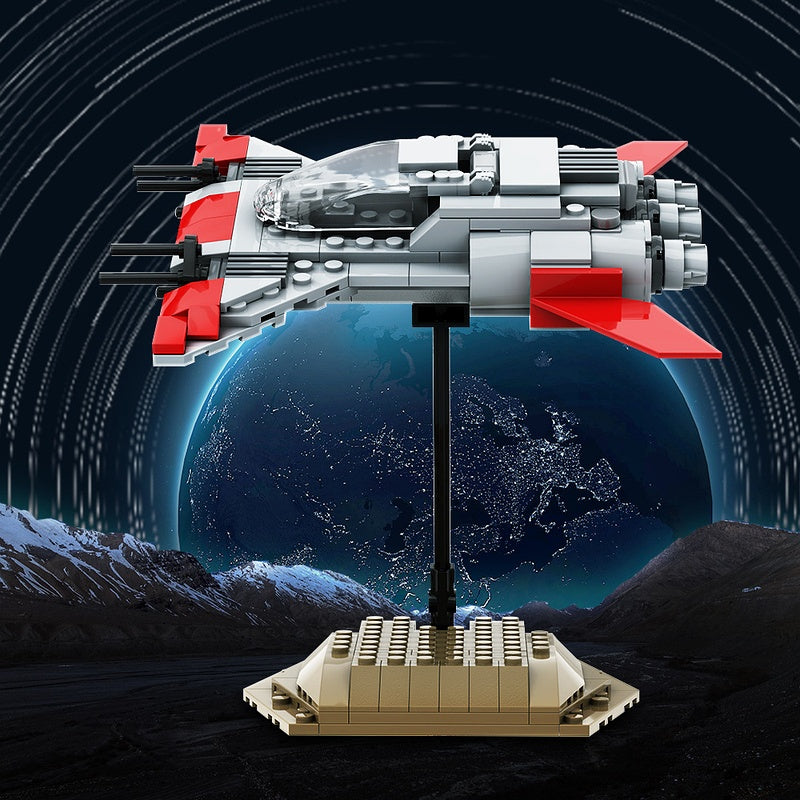 Red-Wing Pirate Starfighter MOC Building Kit - 2