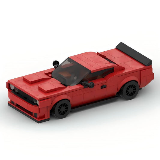 Redeye Widebody SRT Muscle Car Building Kit | LEGO-Compatible MOC - 1