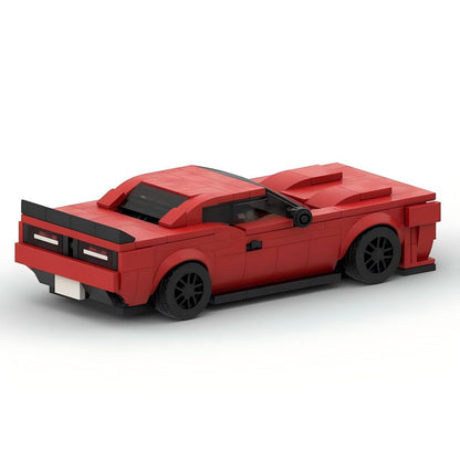 Redeye Widebody SRT Muscle Car Building Kit | LEGO-Compatible MOC - 3