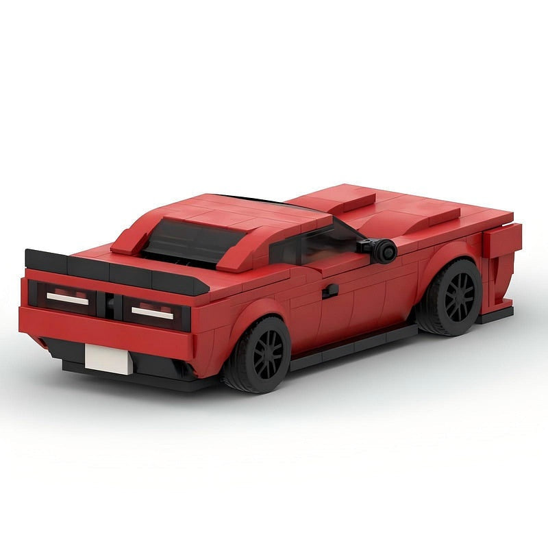 Redeye Widebody SRT Muscle Car MOC Building Kit | Vehicle Model - 2
