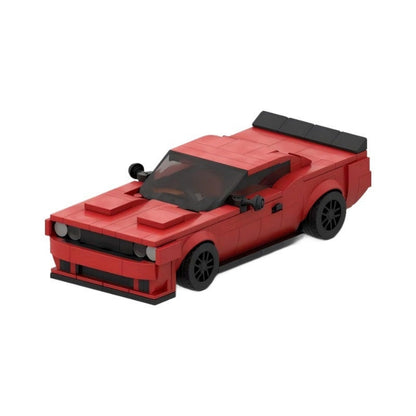 Redeye Widebody SRT Muscle Car MOC Building Kit | Vehicle Model - 5
