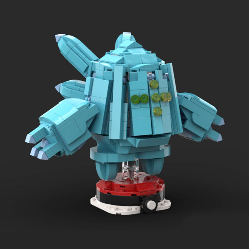 regice brickheadz building set | pokèmon | moc-113841 - 2