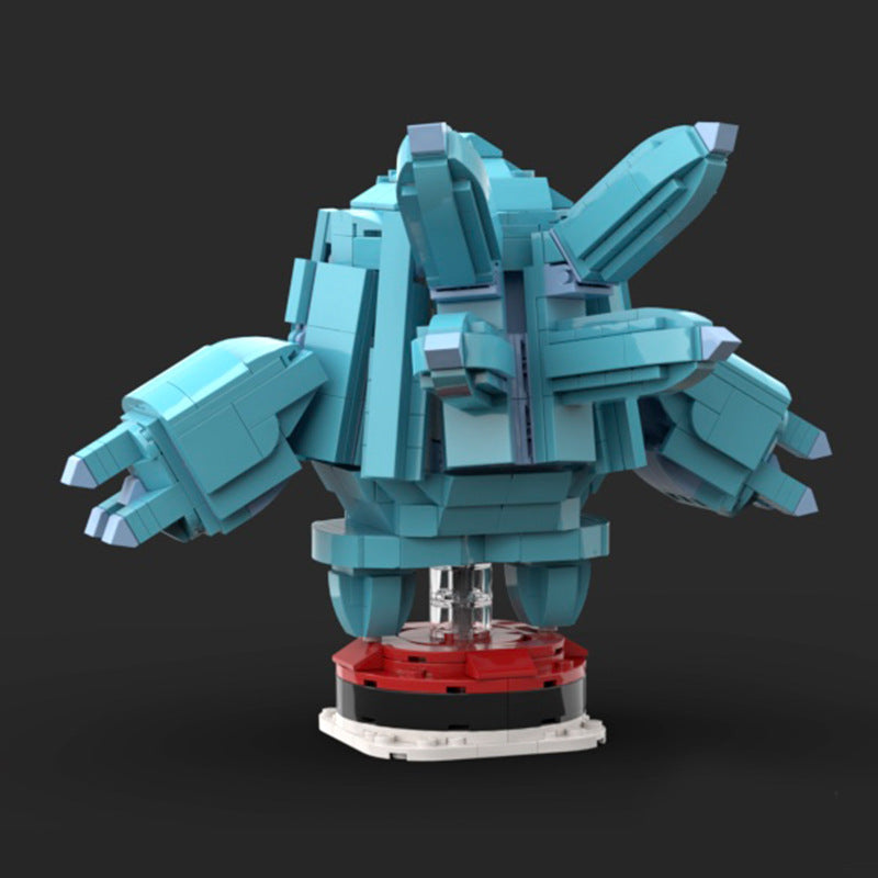 regice brickheadz building set | pokèmon | moc-113841 - 3