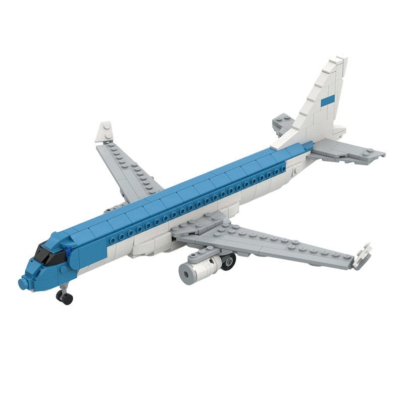 Regional Jet E175 MOC Building Kit | 1:100 Scale Commercial Aircraft Model - 4