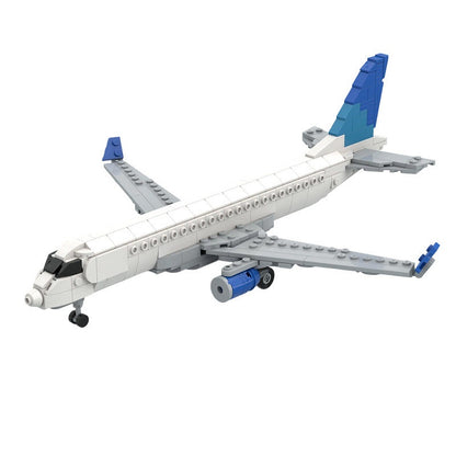 Regional Jet E175 MOC Building Kit | 1:100 Scale Commercial Aircraft Model - 4
