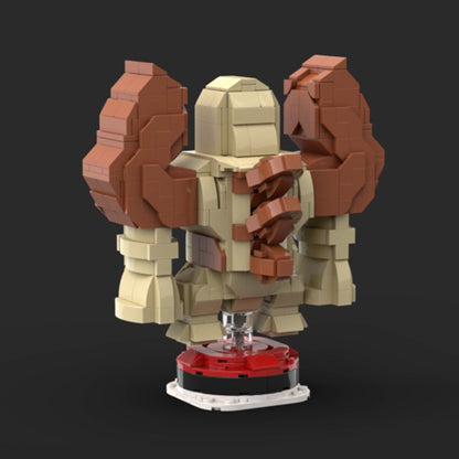 regirock brickheadz building set | pokèmon | moc-113568 - 3