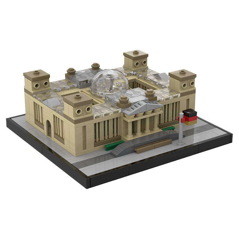 Reichstag Building Berlin 1:1200 MOC Building Kit - 1