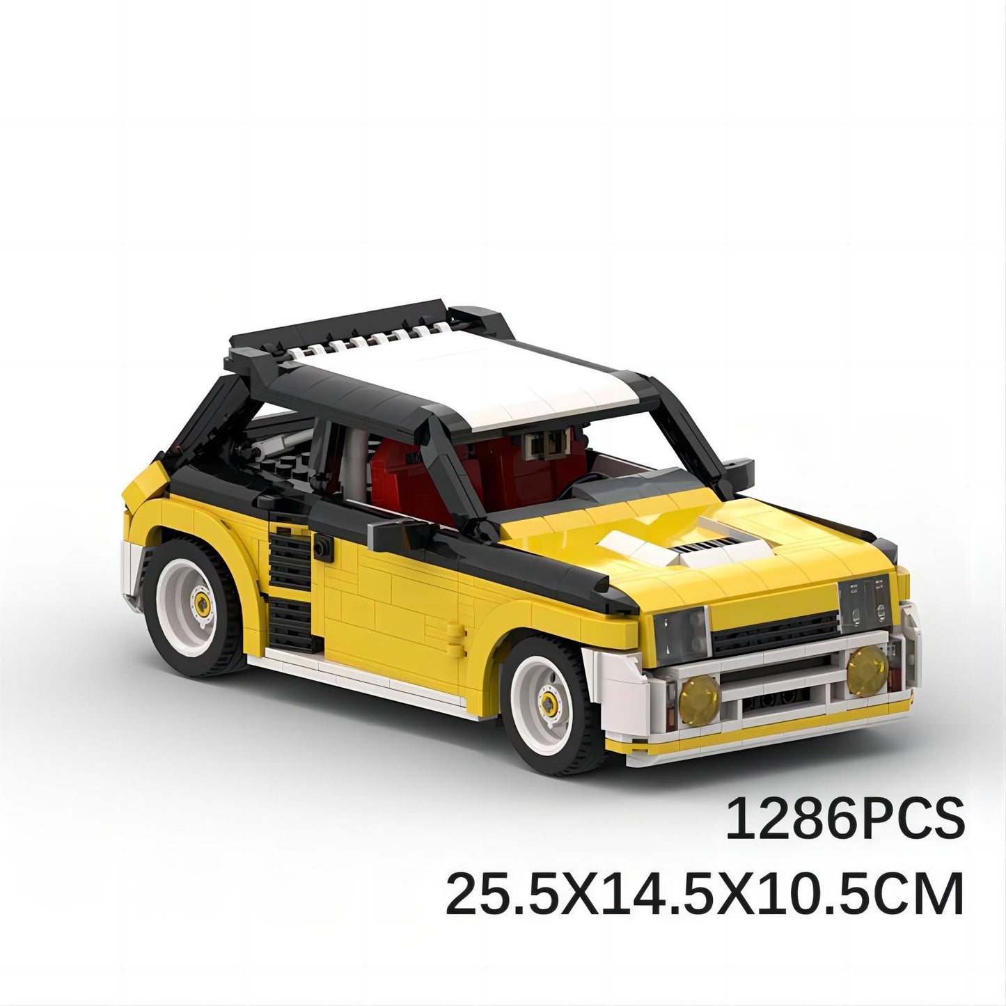 renault r5 turbo building set | moc-116176 - 2