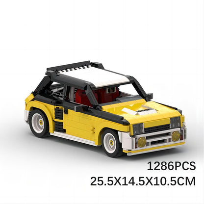 renault r5 turbo building set | moc-116176 - 2