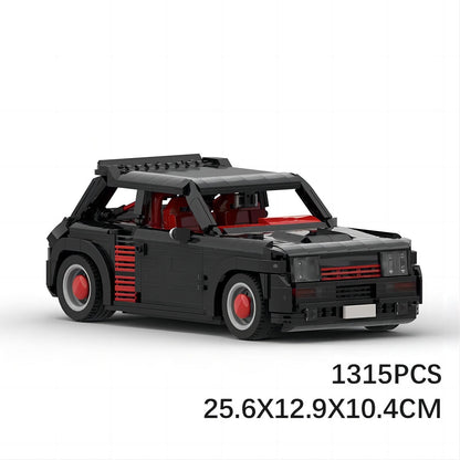 renault r5 turbo building set | moc-116176 - 6