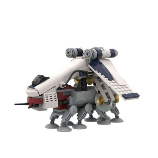 republic dropship & at-ot - midi | the clone wars | moc-51483 - 1