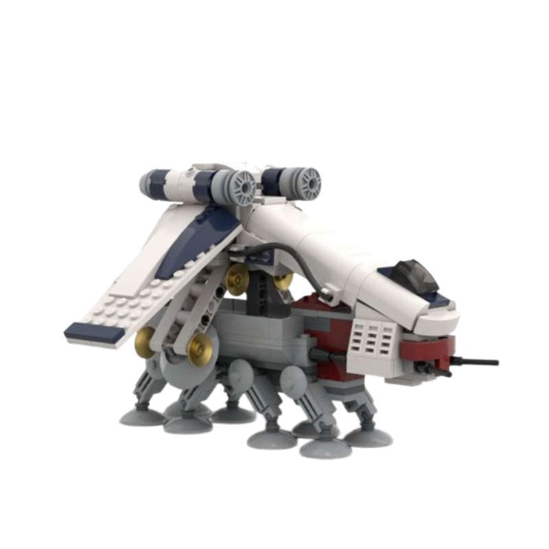 republic dropship & at-ot - midi | the clone wars | moc-51483 - 2