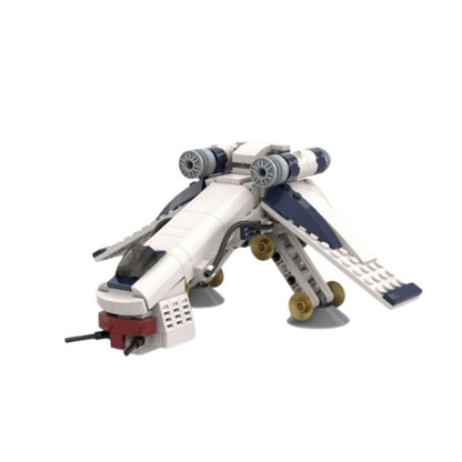 republic dropship & at-ot - midi | the clone wars | moc-51483 - 3
