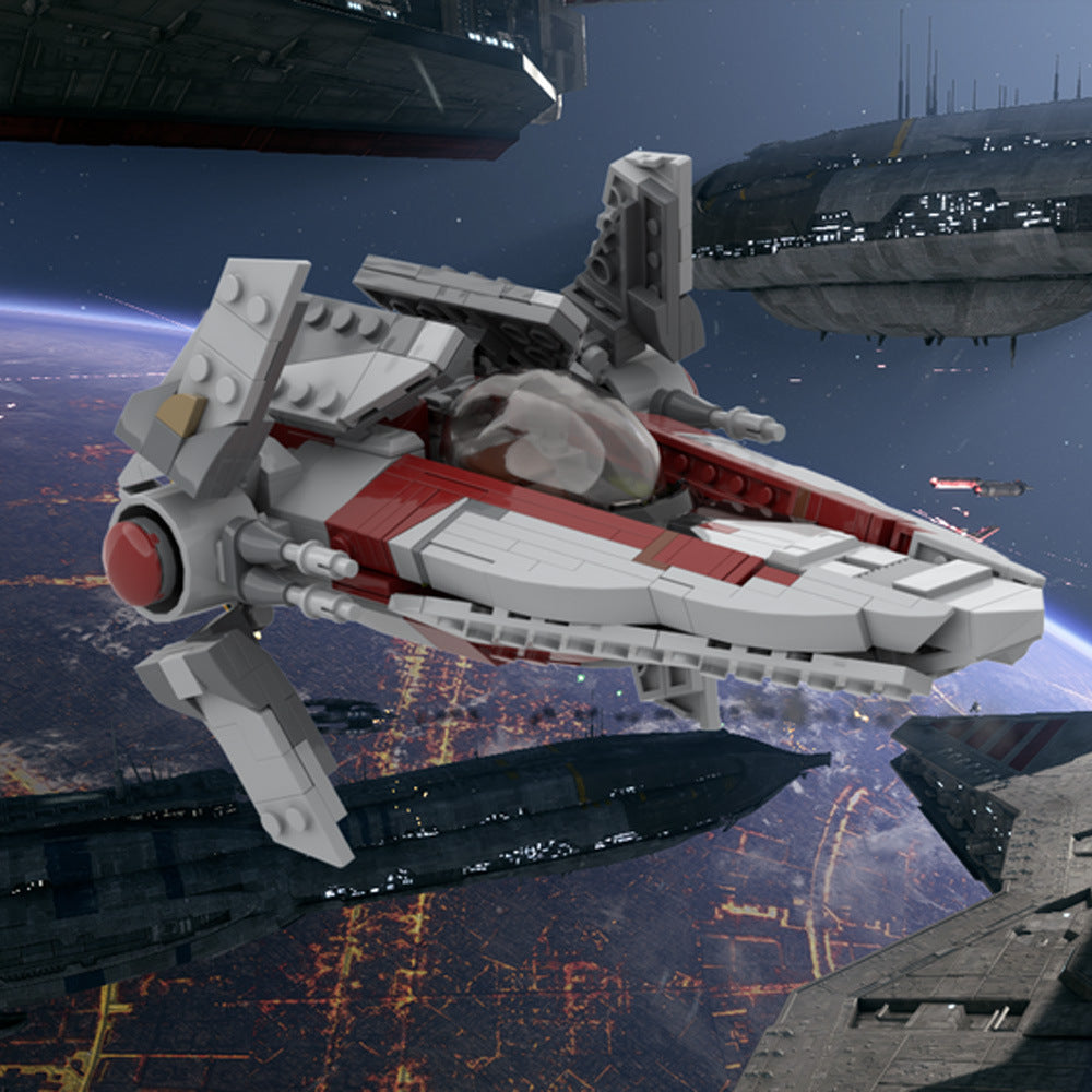 republic / imperial v-wing building kit | star wars | moc-231700 - 2