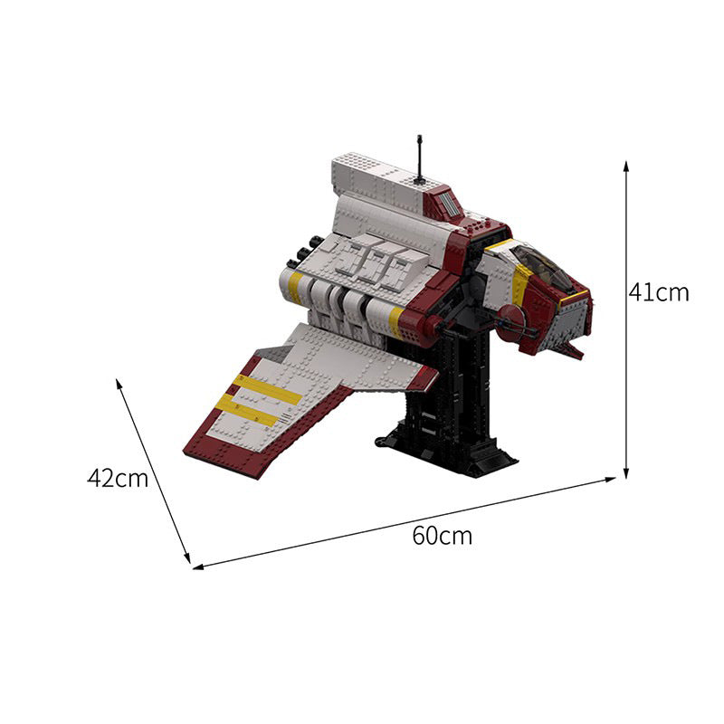 republic nu-class attack shuttle building set | moc-60420 - 2